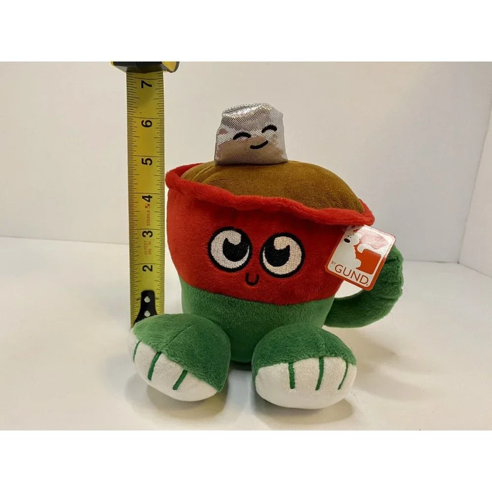 Gund Hot Cocoa Christmas‎ Holiday Plush Character Drink W/ Tag 6”